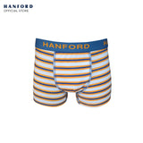 Hanford Kids/Teens Cotton Hipster Boxer Briefs Space - Space Rocks Astronaut & Stripe Print (3in1 Pack)