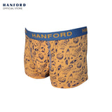 Hanford Kids/Teens Cotton Hipster Boxer Briefs Space - Space Rocks Astronaut & Stripe Print (3in1 Pack)