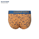 Hanford Kids/Teens Cotton Hipster Briefs Space - Space Rocks Astronaut & Stripe Print (3in1 Pack)