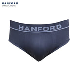 Hanford Men Seamless Seam Free No Seam Comfort Soft Nylon with Spandex Briefs Itch Free Spear - Assorted (3in1 Pack)