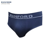 Hanford Men Seamless Seam Free No Seam Comfort Soft Nylon with Spandex Briefs Itch Free Spear - Assorted (3in1 Pack)