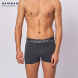 Hanford Men Seamless Seam Free No Seam Comfort Soft Nylon with Spandex Boxer Briefs Itch Free Spence - Assorted (3in1 Pack)