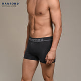 Hanford Men Seamless Seam Free No Seam Comfort Soft Nylon with Spandex Boxer Briefs Itch Free Spence - Assorted (3in1 Pack)