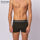 Hanford Men Seamless Seam Free No Seam Comfort Soft Nylon with Spandex Boxer Briefs Itch Free Spyro - Assorted (3in1 Pack)
