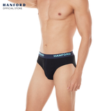 Hanford Men Regular Cotton Briefs Stoked - Black (3in1 Pack)