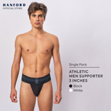 Hanford Athletic Men Supporter 3inches S613 - Black (Single Pack)
