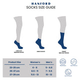Hanford Men Ladies Teens Casual Everyday Comfort Cotton Non Slip Low Cut Sneaker Socks Levin Black White Gray (1pair)