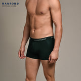 Hanford Men Quick Dry Polyester with Spandex Travel Fitness Boxer Briefs - Assorted (3in1 Pack)