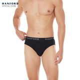 Hanford Men Regular Cotton Briefs Tuxx - Black (3in1 Pack)