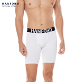 Hanford Athletic Men Pro Cool Quick Dry Compression Shorts Velosis - White (Single Pack)