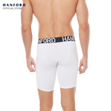 Hanford Athletic Men Pro Cool Quick Dry Compression Shorts Velosis - White (Single Pack)