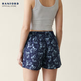 Fem by Hanford Ladies Women 100% Premium Cotton Woven Comfy Sleep Lounge Boxer Shorts Wendi 01 04 05 (1PC) Big Plus Size