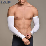 Hanford Athletic Quick Dry Arm Sleeves Cover for Motorcycle Bike Rider Golf Sun Protection (2pcs/1 Pair)