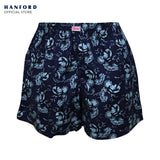 Fem by Hanford Ladies Women 100% Premium Cotton Woven Comfy Sleep Lounge Boxer Shorts Wendi 01 04 05 (1PC) Big Plus Size