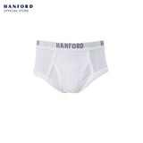 Hanford Kids/Teens Premium Ribben Cotton Hipster Briefs Wynn - White (3in1 Pack)