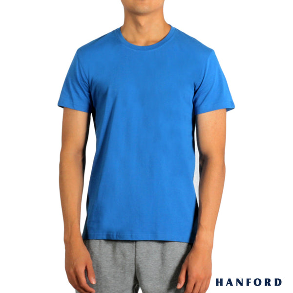 Hanford Men R-Neck Cotton Modern Fit Sleeveless Shirt - White (Single
