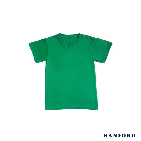 Hanford Kids/Teens R-Neck Short Sleeves Shirt - Island Green (Single Pack)