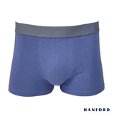 Hanford iCE Men Modal w/ Spandex Boxer Briefs Dusty B - Dark Blue (Single Pack)