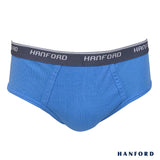 Hanford Men Premium Cotton Modern Hipster Briefs Archie - Assorted (Single Pack)