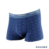 Hanford Men Cotton w/ Spandex Boxer Briefs - Archery Print (Single Pack)