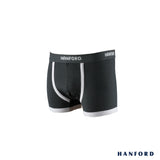 Hanford Kids/Teens Cotton w/ Spandex Boxer Briefs - Grant/Dark Gray (Single Pack)
