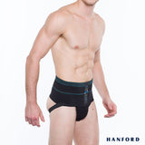 Hanford Athletic Men Supporter 6inches - Black (Single Pack)