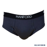 Hanford Men Premium Cotton Primo Briefs w/ Fly Opening Nicho - Assorted Colors (3in1 Pack)