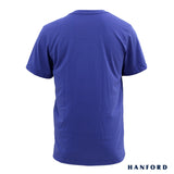 Hanford Men/Teens R-Neck Cotton Modern Fit Short Sleeves Shirt - Midnight Blue (SinglePack)