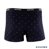 Hanford Men Cotton w/ Spandex Boxer Briefs - Coconut Print (Single Pack)