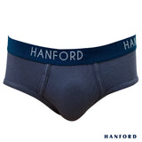 Hanford Men Premium Cotton Hipster Briefs Tyrion - Assorted Colors (3in1 Pack)
