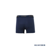 Hanford Kids/Teens Cotton w/ Spandex Boxer Briefs - Harper/EnsignBlue (Single Pack)