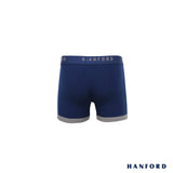 Hanford Kids/Teens Cotton w/ Spandex Boxer Briefs - Simplex/Blue (Single Pack)