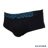 Hanford Men Premium Cotton Modern Hipster Briefs Neon Collection - Assorted Colors (3in1 Pack)