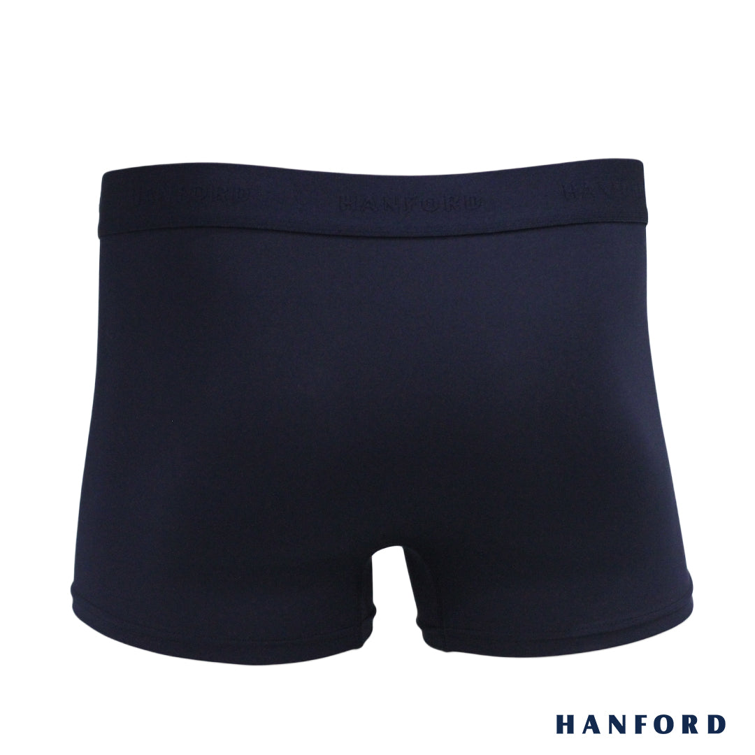 Hanford Men Quick Dry Travel Fitness Boxer Briefs - Forged Iron/Navy B –  HANFORD