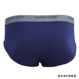Hanford Men Premium Cotton Hipster Briefs Bolton - Assorted Colors (3in1 Pack)