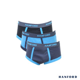 Hanford Kids/Teens Premium Cotton Hipster Briefs w/ Combi Easton - Assorted (3in1 Pack)